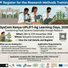 SysCom Kenya-UPLIFT-Ag Learning Days 2026: Transforming Food Systems Sustainably through Research